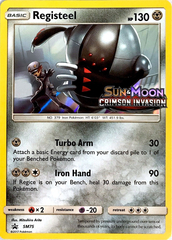 Registeel SM75 Wave Holo Promo - Crimson Invasion Prerelease